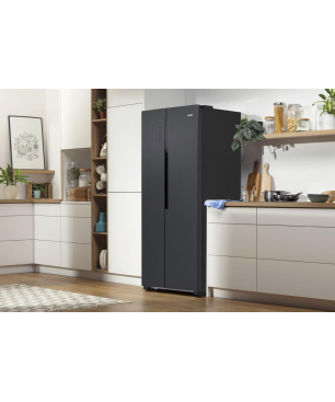 GORENJE NRS918EMB Side-by-Side (E, 1786 mm hoch, Schwarz)