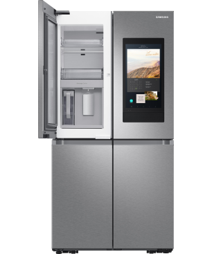 SAMSUNG RF65A977FSR/EF French Door (F, 1825 mm hoch, Edelstahl/Edelstahl Look)