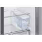 SAMSUNG RH68B8521S9/EG Side-by-Side (E, 1780 mm hoch, Edelstahl Look/Urban Silver)