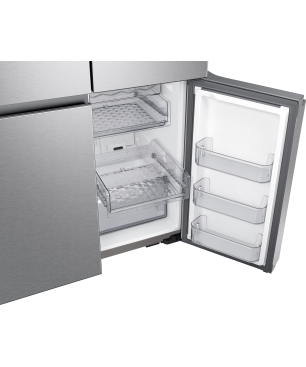 SAMSUNG RF65A977FSR/EF French Door (F, 1825 mm hoch, Edelstahl/Edelstahl Look)