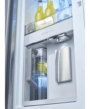 SAMSUNG RF65A977FSR/EF French Door (F, 1825 mm hoch, Edelstahl/Edelstahl Look)