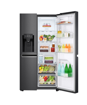 LG GSLV31MCXM L-Reihe Side-by-Side (F, 1790 mm hoch, Matte Black Steel)