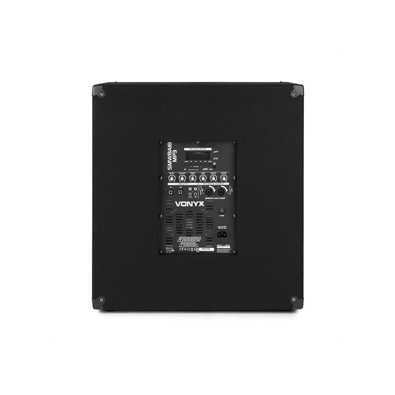 VONYX SMWBA18 PA-Aktiv-Subwoofer, Schwarz VONYX SMWBA18 PA-Aktiv-Subwoofer, Schwarz