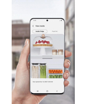 SAMSUNG RF65A977FSR/EF French Door (F, 1825 mm hoch, Edelstahl/Edelstahl Look)