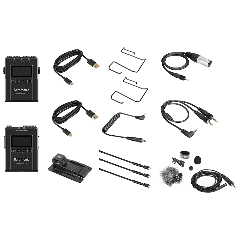 SARAMONIC UwMic9S Kit 1 Funkmikrofon Schwarz