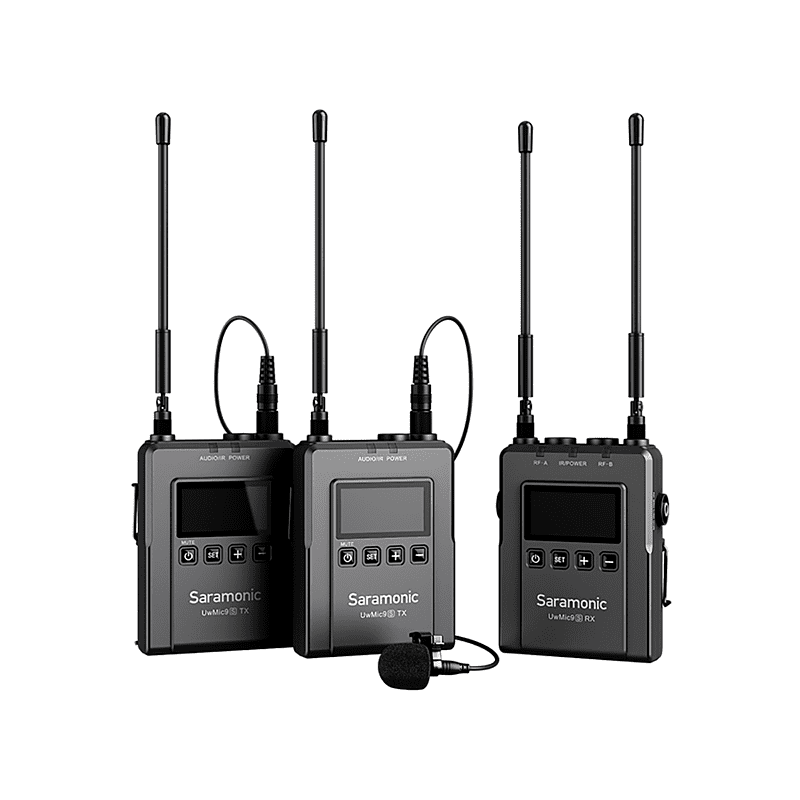 SARAMONIC UwMic9S Kit 2 Funkmikrofon Schwarz