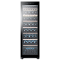 HAIER WS171GA Weinkühlschrank (164 kWh/Jahr, EEK G, Schwarz)