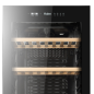 HAIER WS171GA Weinkühlschrank (164 kWh/Jahr, EEK G, Schwarz)