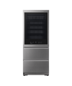 LG SIGNATURE LSR200W LG SIGNATURE Weinkühlschrank/Kühlgefrierkombination (EEK E, Edelstahl)