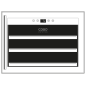 CASO 628 WineSafe 18 EB Weinklimaschrank (EEK G, Schwarz)