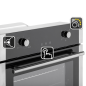 KKT KOLBE EB8010ED Einbaubackofen (teilintegrierbar, A, 70 Liter, 60 cm breit)