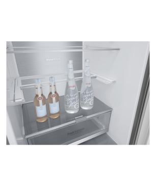 LG GBB92STABP Kühlgefrierkombination (B, 137 kWh, 2030 mm hoch, Premium Stainless Steel)