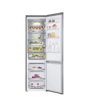 LG GBB92STABP Kühlgefrierkombination (B, 137 kWh, 2030 mm hoch, Premium Stainless Steel)