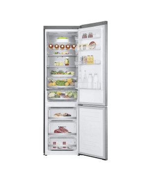 LG GBB92STABP Kühlgefrierkombination (B, 137 kWh, 2030 mm hoch, Premium Stainless Steel)