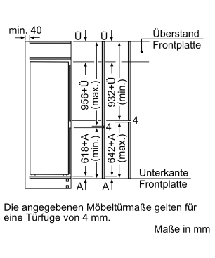 BOSCH KIS 77 AD D0 Serie 6 Kühlgefrierkombination (D, 166 kWh, 1578 mm hoch, k.A.)