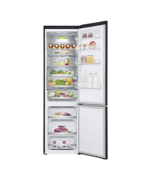 LG GBB92MCABP Serie 9 Kühlgefrierkombination (B, 137 kWh, 2030 mm hoch, Matte Black)