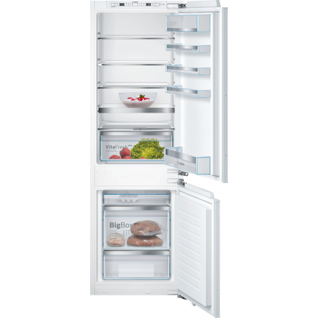 BOSCH KIS86AFE0 Serie 6 Kühlgefrierkombination (E, 219 kWh, 1772 mm hoch, k.A.)