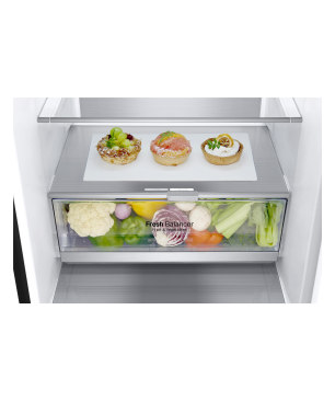 LG GBB92MCABP Serie 9 Kühlgefrierkombination (B, 137 kWh, 2030 mm hoch, Matte Black)