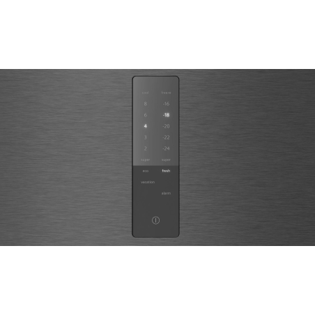 SIEMENS KG39NXXCF iQ300 Kühlgefrierkombination (C, 162 kWh, 2030 mm hoch, Black inox-antifingerprint)