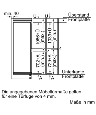 BOSCH KIS86AFE0 Serie 6 Kühlgefrierkombination (E, 219 kWh, 1772 mm hoch, k.A.)