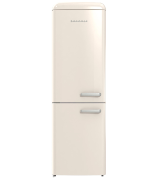 GORENJE ONRK 619 DC-L Gorenje Retro Collection Kühl- / Gefrierkombination (D, 192,0 kWh, 1940 mm hoch, Creme)