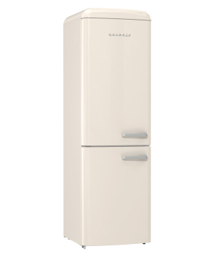 GORENJE ONRK 619 DC-L Gorenje Retro Collection Kühl- / Gefrierkombination (D, 192,0 kWh, 1940 mm hoch, Creme)