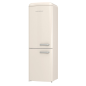 GORENJE ONRK 619 DC-L Gorenje Retro Collection Kühl- / Gefrierkombination (D, 192,0 kWh, 1940 mm hoch, Creme)