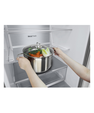 LG GBV7280CMB Serie 7 Kühlgefrierkombination (C, 174 kWh, 2030 mm hoch, Metal Sorbet)