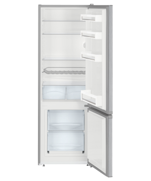 LIEBHERR CUel 2831-22 Kühlgefrierkombination (F, 240 kWh, 1612 mm hoch, Edelstahllook)