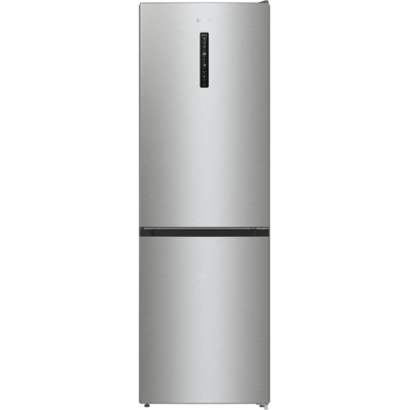 GORENJE NRC6194SXL4 Kühlgefrierkombination (C, 165 kWh, 1850 mm hoch, Grau metallic strukturiert)