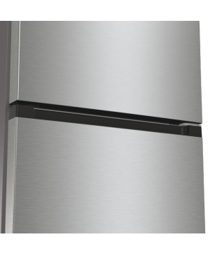 GORENJE NRC6194SXL4 Kühlgefrierkombination (C, 165 kWh, 1850 mm hoch, Grau metallic strukturiert)