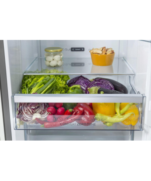 GORENJE NRC6194SXL4 Kühlgefrierkombination (C, 165 kWh, 1850 mm hoch, Grau metallic strukturiert)