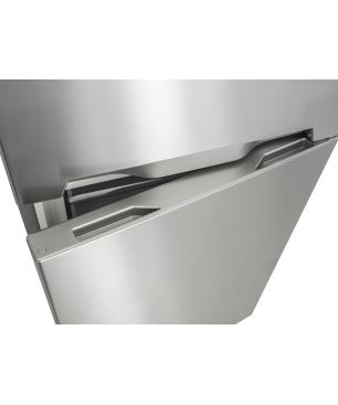 SHARP SJ-BA20IEXIC-EU Kühlgefrierkombination (C, 160 kWh, 2010 mm hoch, Edelstahl)