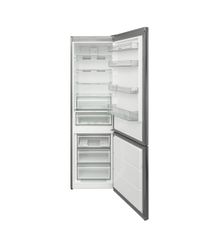 SHARP SJ-BA20IEXIC-EU Kühlgefrierkombination (C, 160 kWh, 2010 mm hoch, Edelstahl)
