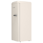GORENJE ORB615DC-L Retro Collection Kühlschrank (126,2 kWh/Jahr, D, 1525 mm hoch, Helles Beige) GORENJE ORB615DC-L Retro Collection Kühlschrank (126,2 kWh/Jahr, D, 1525 mm hoch, Helles Beige)
