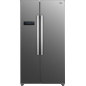 BEKO GNO4331XPN Side-by-Side (E, 1770 mm hoch, Edelstahl-Look)