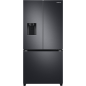 SAMSUNG RF5GA5202B1/EG French Door (F, 1776 mm hoch, Premium Black Steel/Urban Silver)