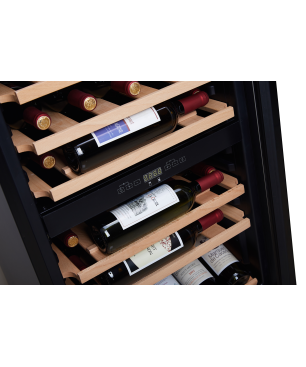 CAVIN Polar Collection 51 Black Weinkühlschrank (EEK G, Schwarz)