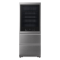 LG SIGNATURE LSR200W LG SIGNATURE Weinkühlschrank/Kühlgefrierkombination (EEK E, Edelstahl)
