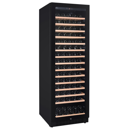 PEVINO Noble - PN166S-HHB Weinkühlschrank (EEK G, Schwarz)