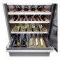 LG SIGNATURE LSR200W LG SIGNATURE Weinkühlschrank/Kühlgefrierkombination (EEK E, Edelstahl)