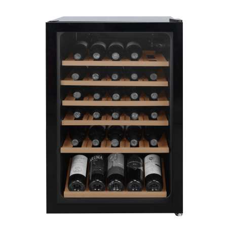 CAVIN Polar Collection 49 Black Weinkühlschrank (EEK F, Schwarz)