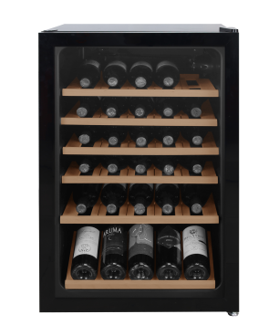 CAVIN Polar Collection 49 Black Weinkühlschrank (EEK F, Schwarz)