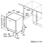 SIEMENS SN 65 ZX 03 AE Geschirrspüler (vollintegrierbar (Besteckkorb, 598 mm breit, 44 dB (A), C)