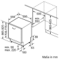 SIEMENS SX87YX03CE iQ700 Geschirrspüler (vollintegrierbar, 598 mm breit, 43 dB (A), B)