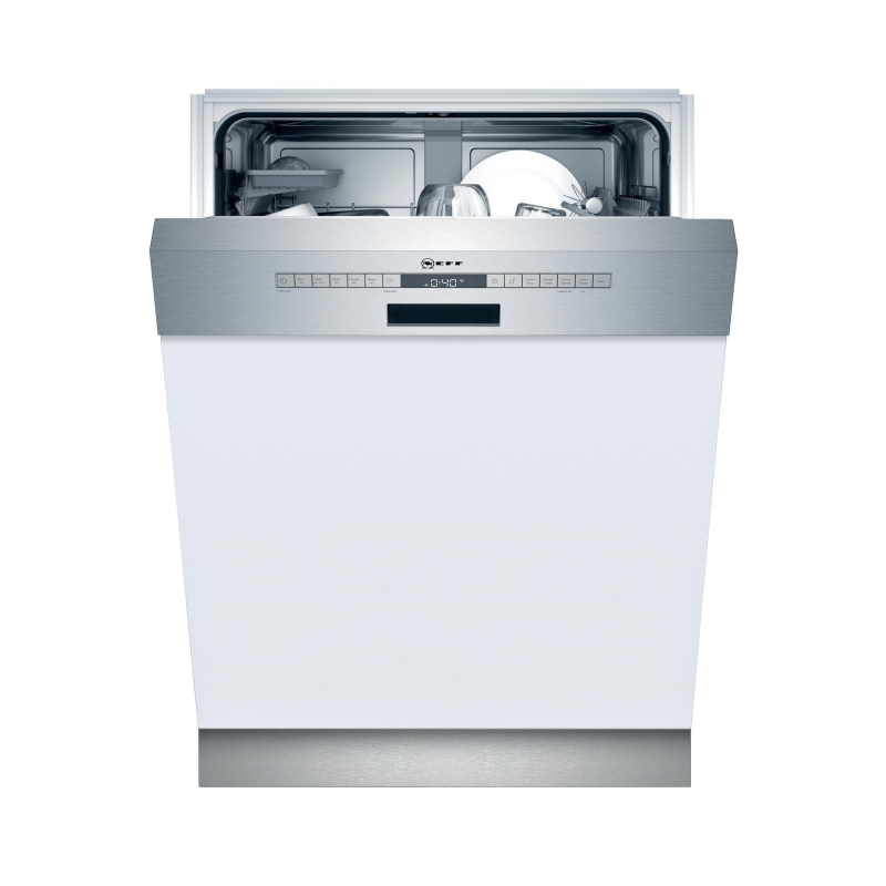 NEFF S 245 HAS 29 E N 50 Geschirrspüler (teilintegrierbar (Besteckkorb, 598 mm breit, 44 dB (A), D)