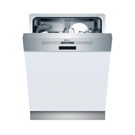 NEFF S 245 HAS 29 E N 50 Geschirrspüler (teilintegrierbar (Besteckkorb, 598 mm breit, 44 dB (A), D)