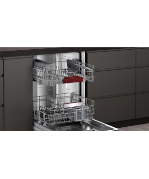 NEFF S 245 HAS 29 E N 50 Geschirrspüler (teilintegrierbar (Besteckkorb, 598 mm breit, 44 dB (A), D)
