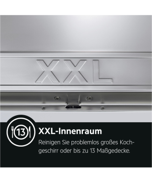 AEG FSE 63617 P Geschirrspüler (vollintegrierbar (Besteckkorb, 596 mm breit, 44 dB (A), D)