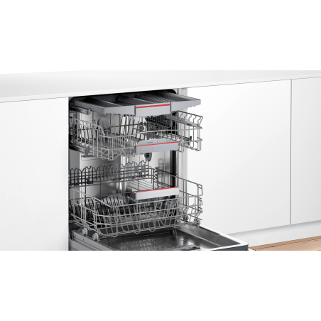 BOSCH SMV 6 ZCX 00 E Serie 6 Geschirrspüler (vollintegrierbar (Besteckschublade, 598 mm breit, 44 dB (A), C)